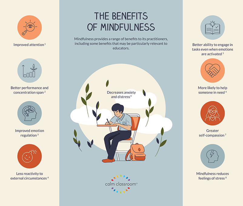 Calm Mindfulness Infographic